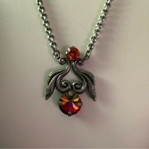 Sabika Crystal Pendant Necklace Summer 2013